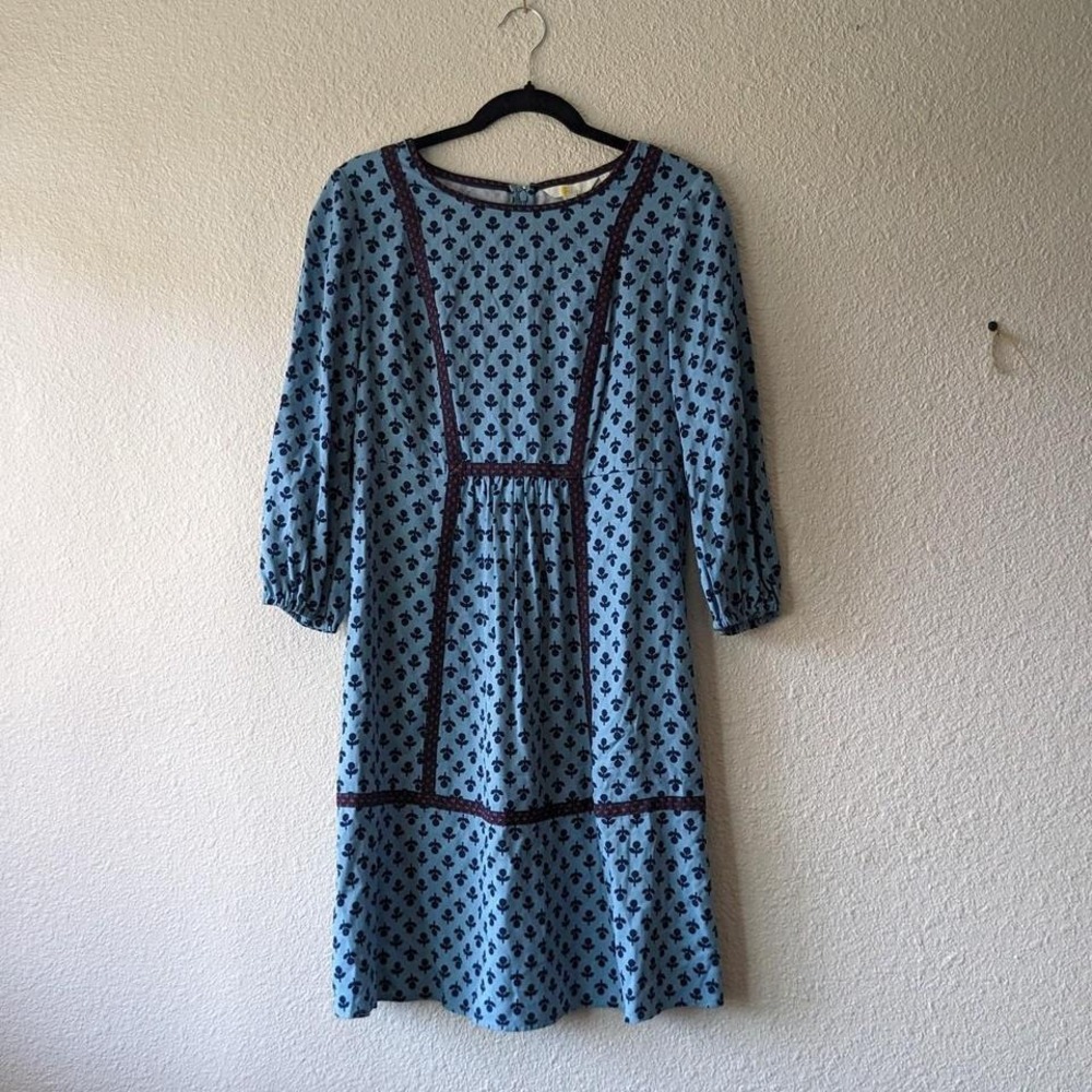 Boden German Lagenlook Apron Midi Dress